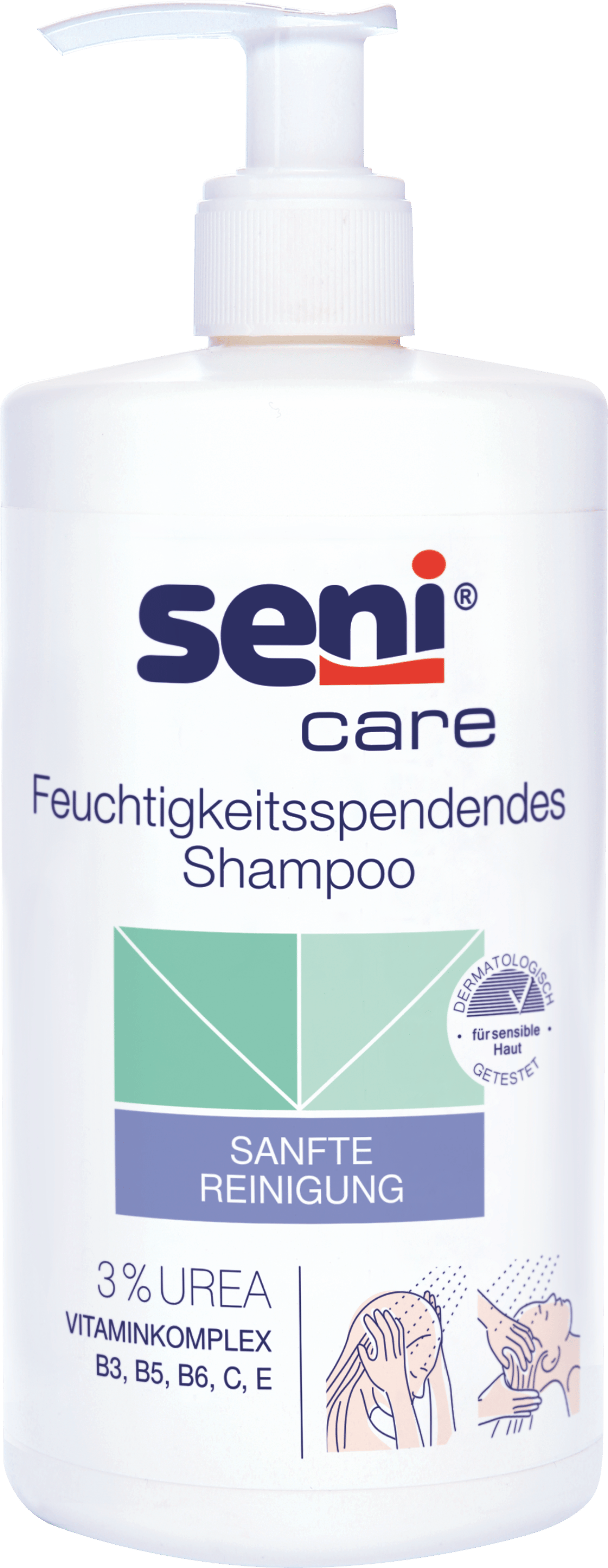 Seni Care Shampoo mit 3% Urea (1 x 500 ml)