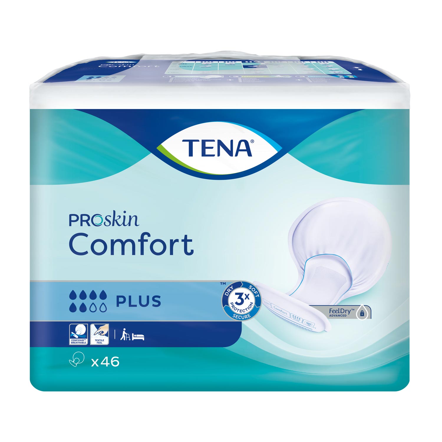 TENA Comfort Plus, Vorlage