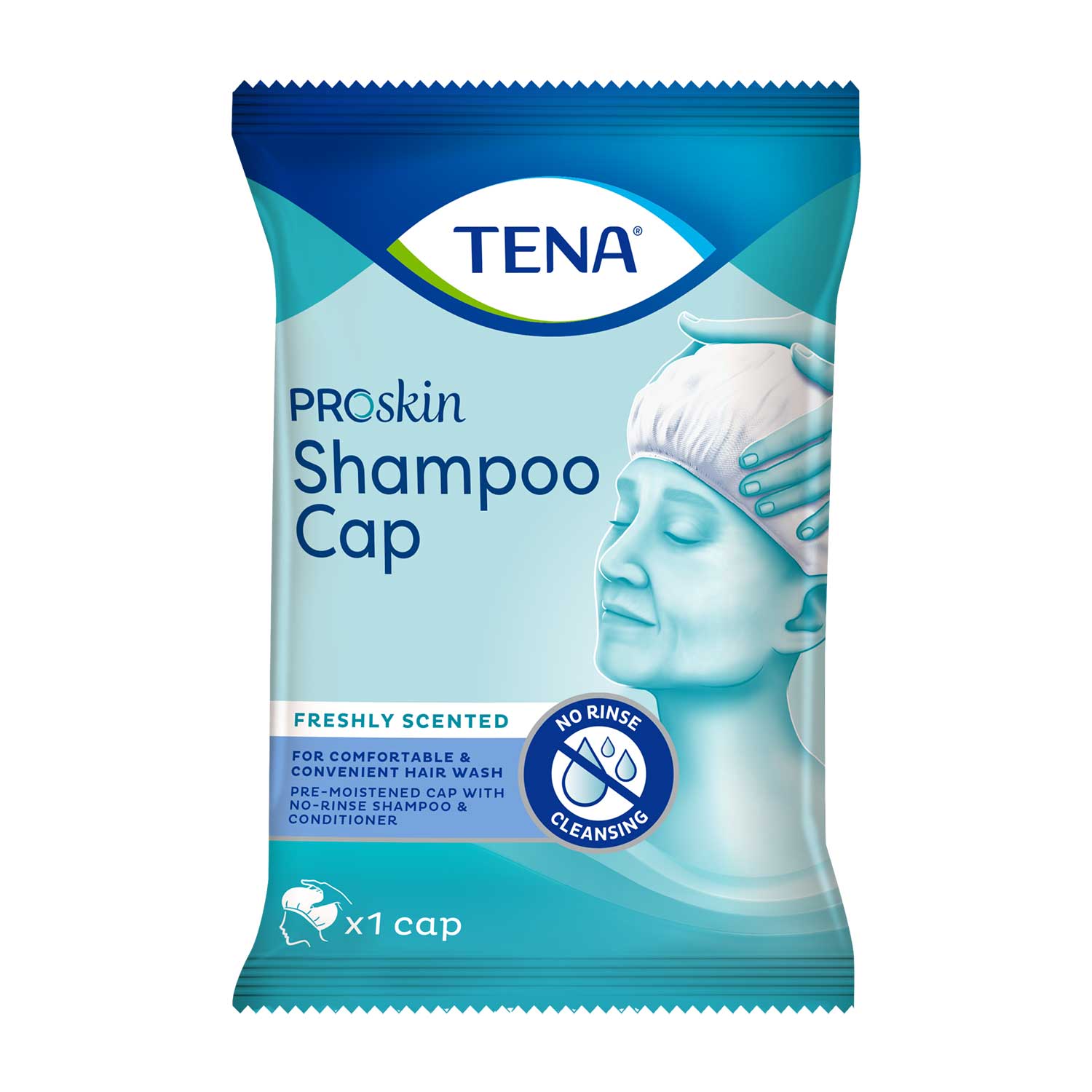 TENA Shampoo Haube