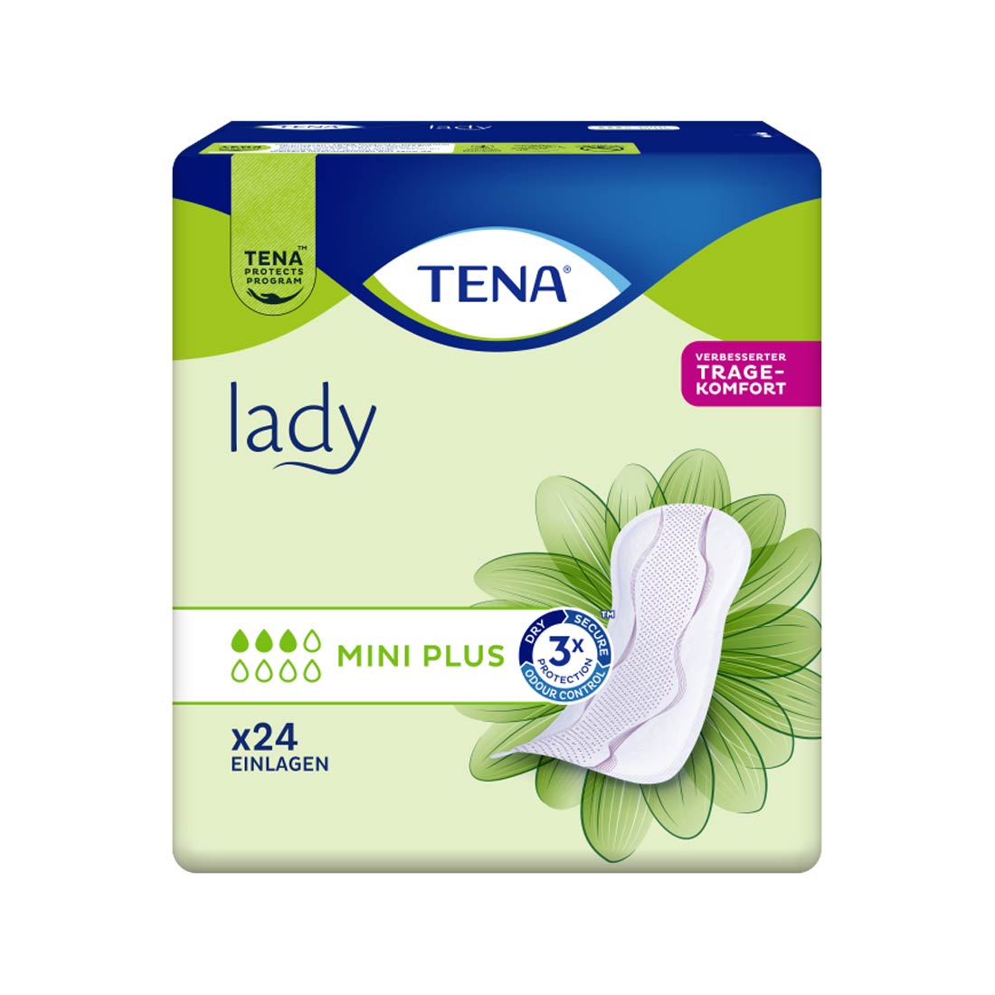 TENA Lady Mini Plus, Einlage