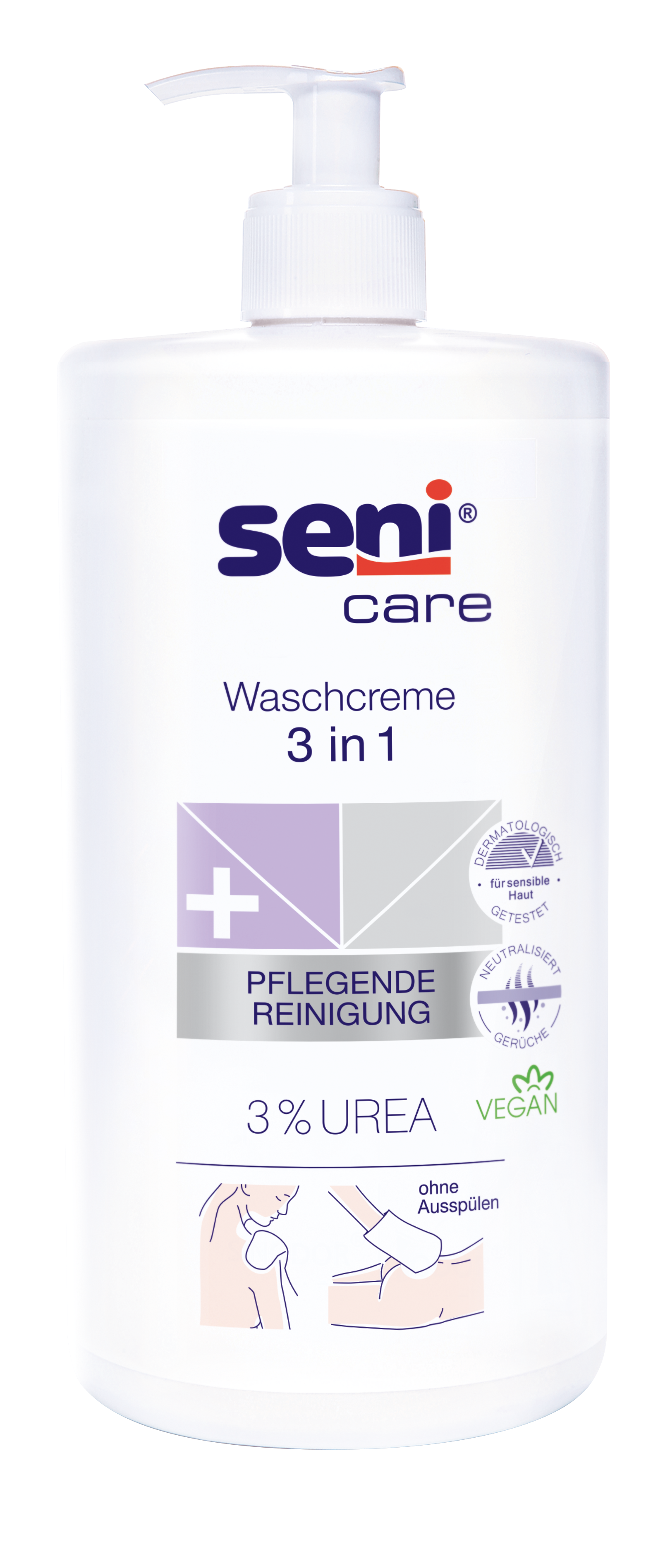 Seni Care Waschcreme 3 in 1 (1 x 1000 ml)