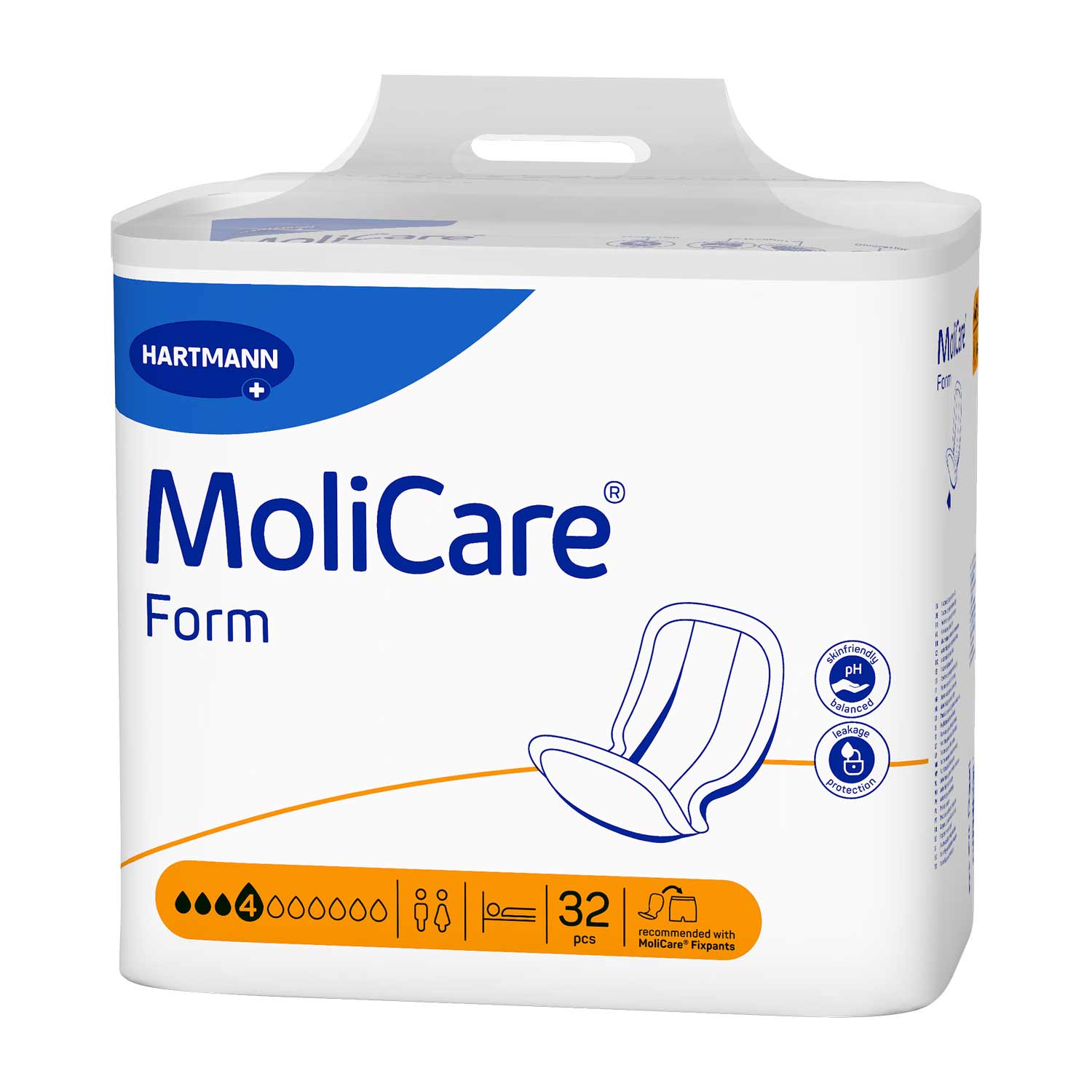 MoliCare Form 4 Tropfen, Vorlage