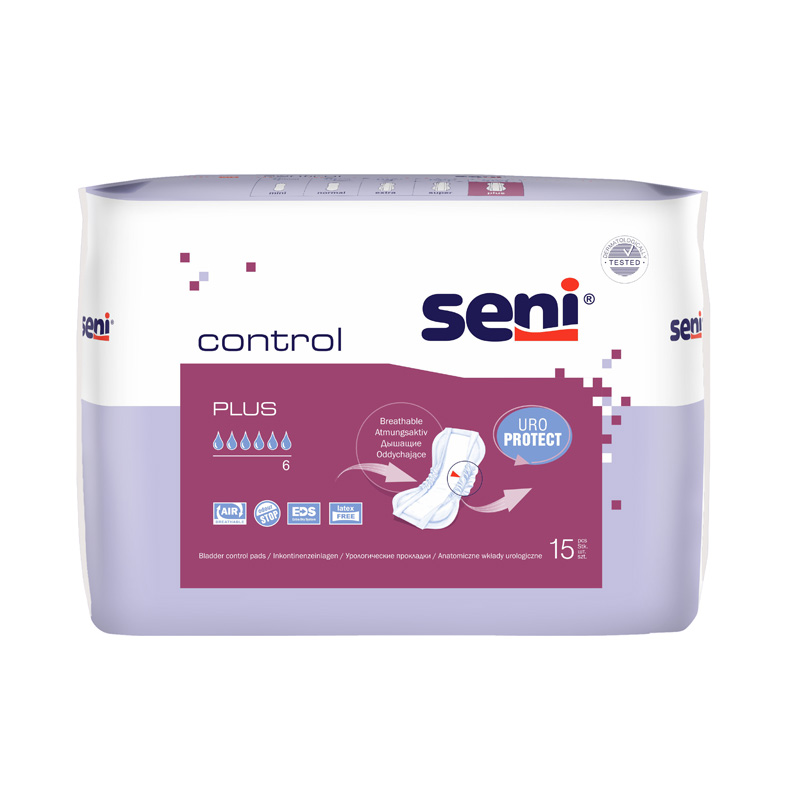 Seni Control Plus, Einlagen, Beutel (1 x 15 Stk.)