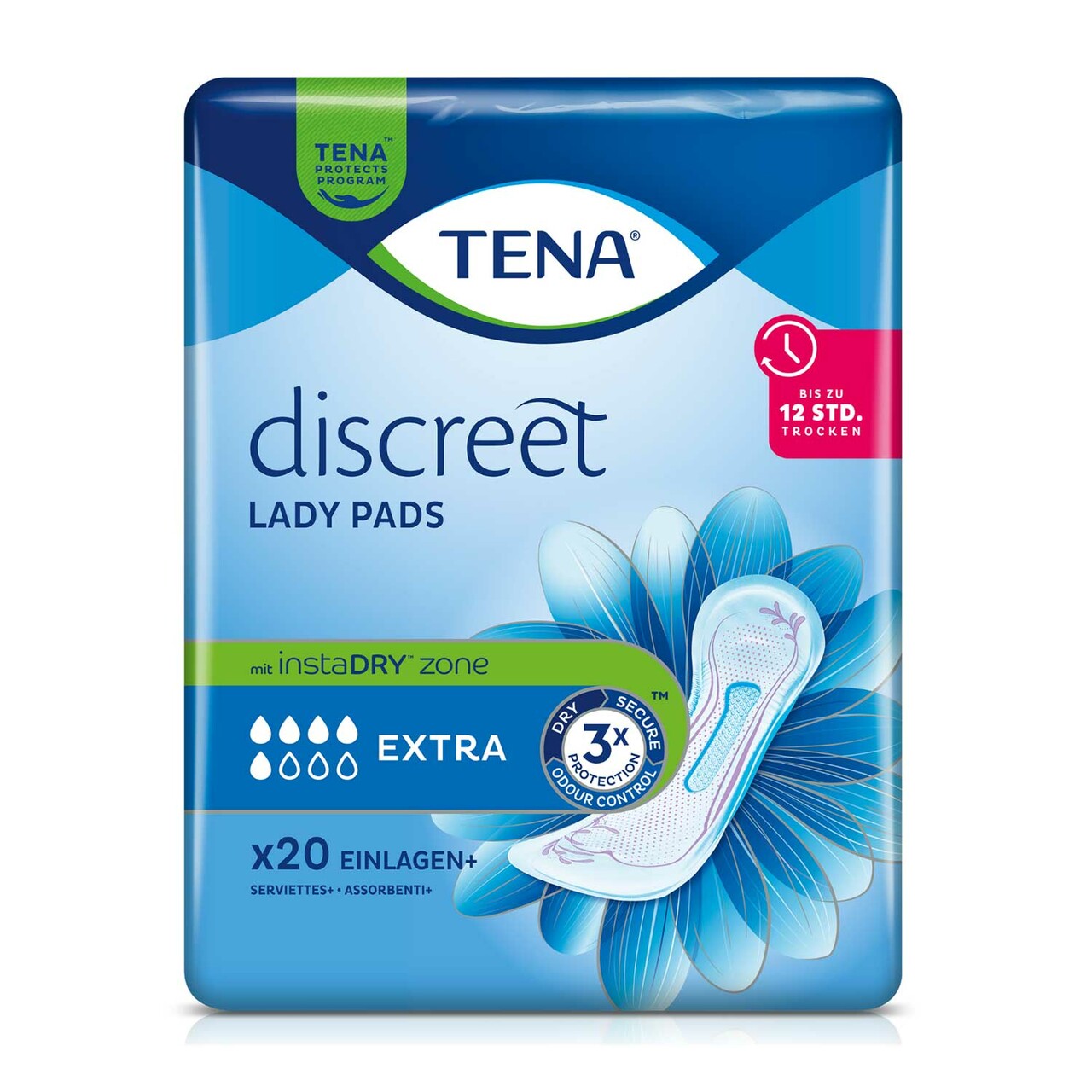 TENA Lady Discreet Extra, Einlage