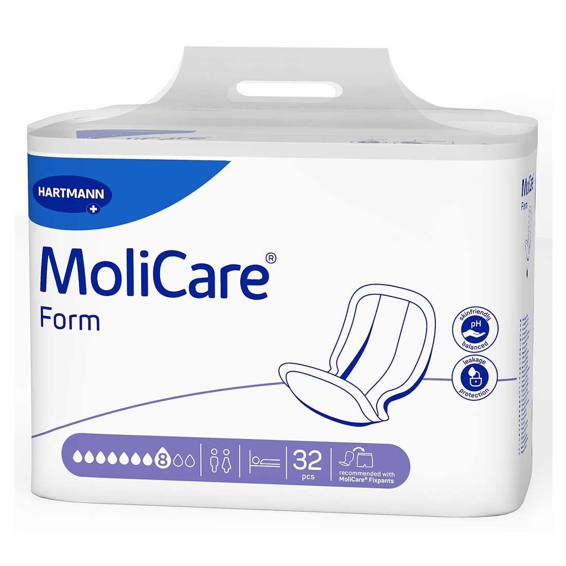 MoliCare Form 6 Tropfen, Vorlage