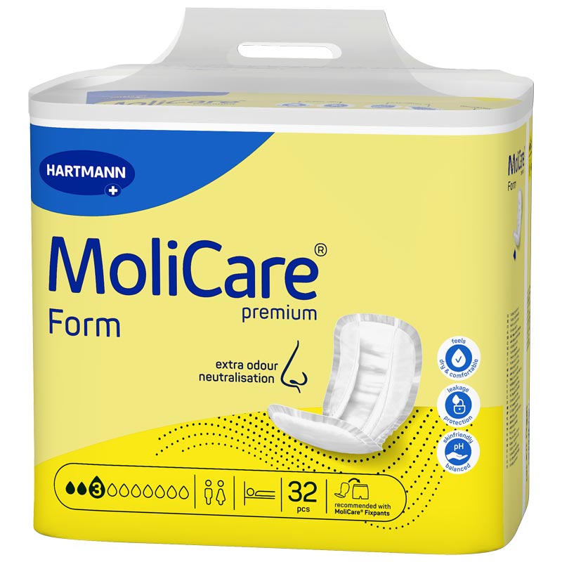 MoliCare Premium Form 3 Tropfen, Vorlage